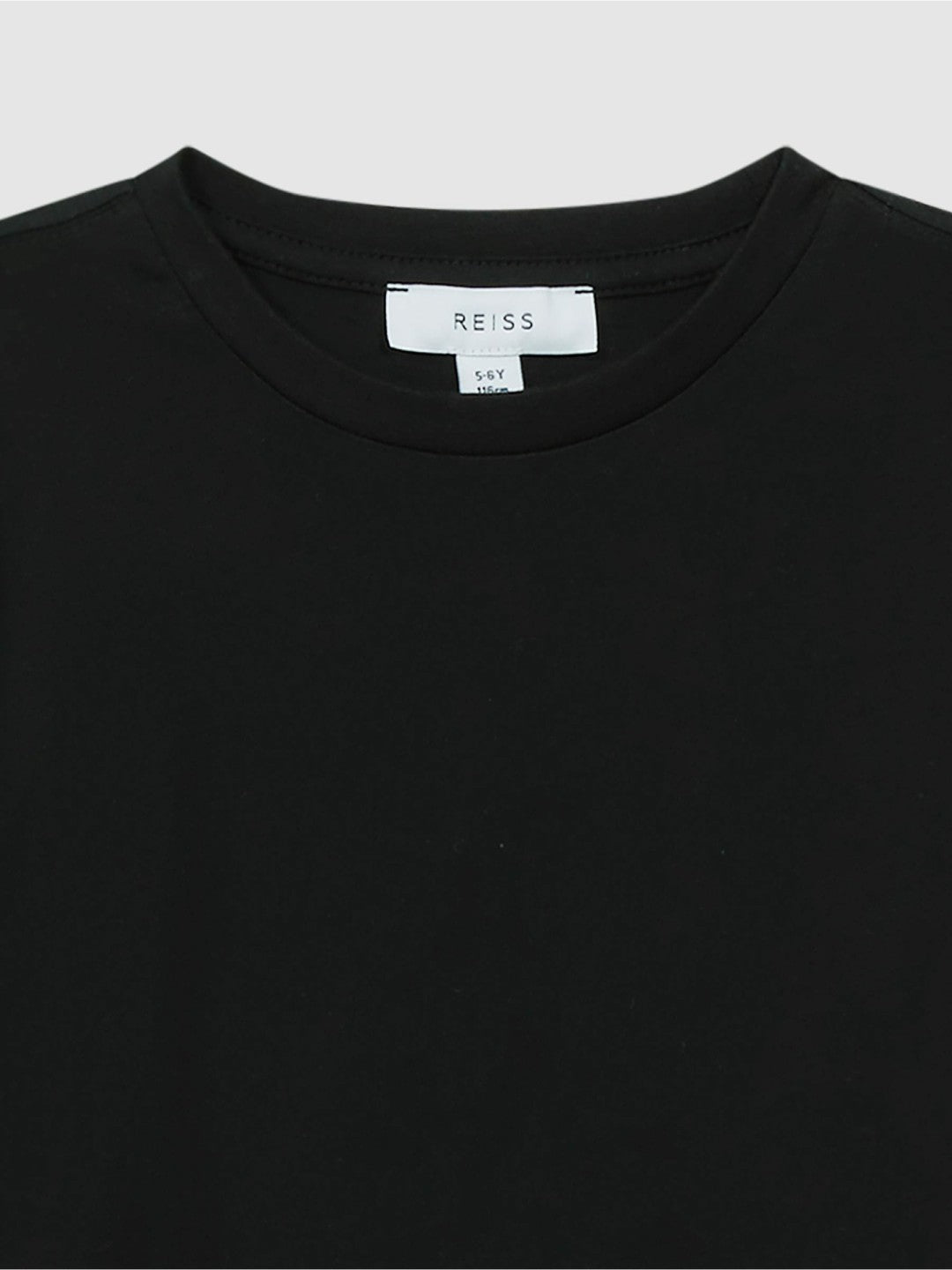 Reiss | 3-9 yrs Crew Neck T-Shirt in Black