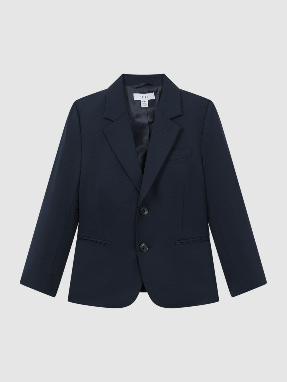 Reiss | 3-9 yrs Wool Blend Single Breasted Blazer in Navy