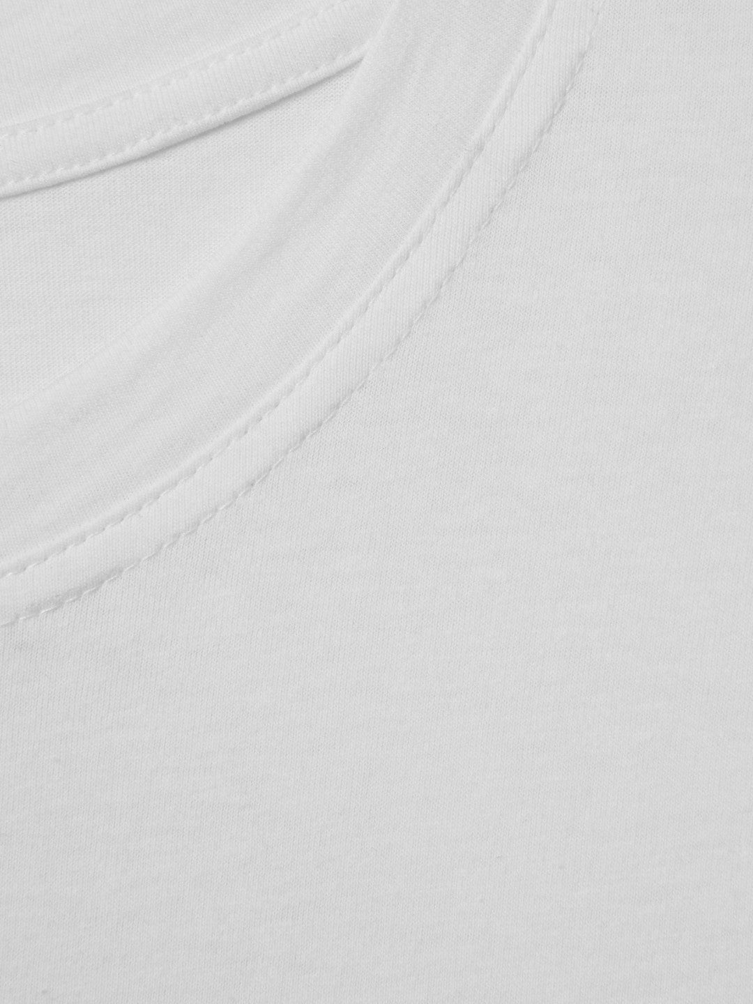 Reiss | Cotton Capped Sleeve T-Shirt in White