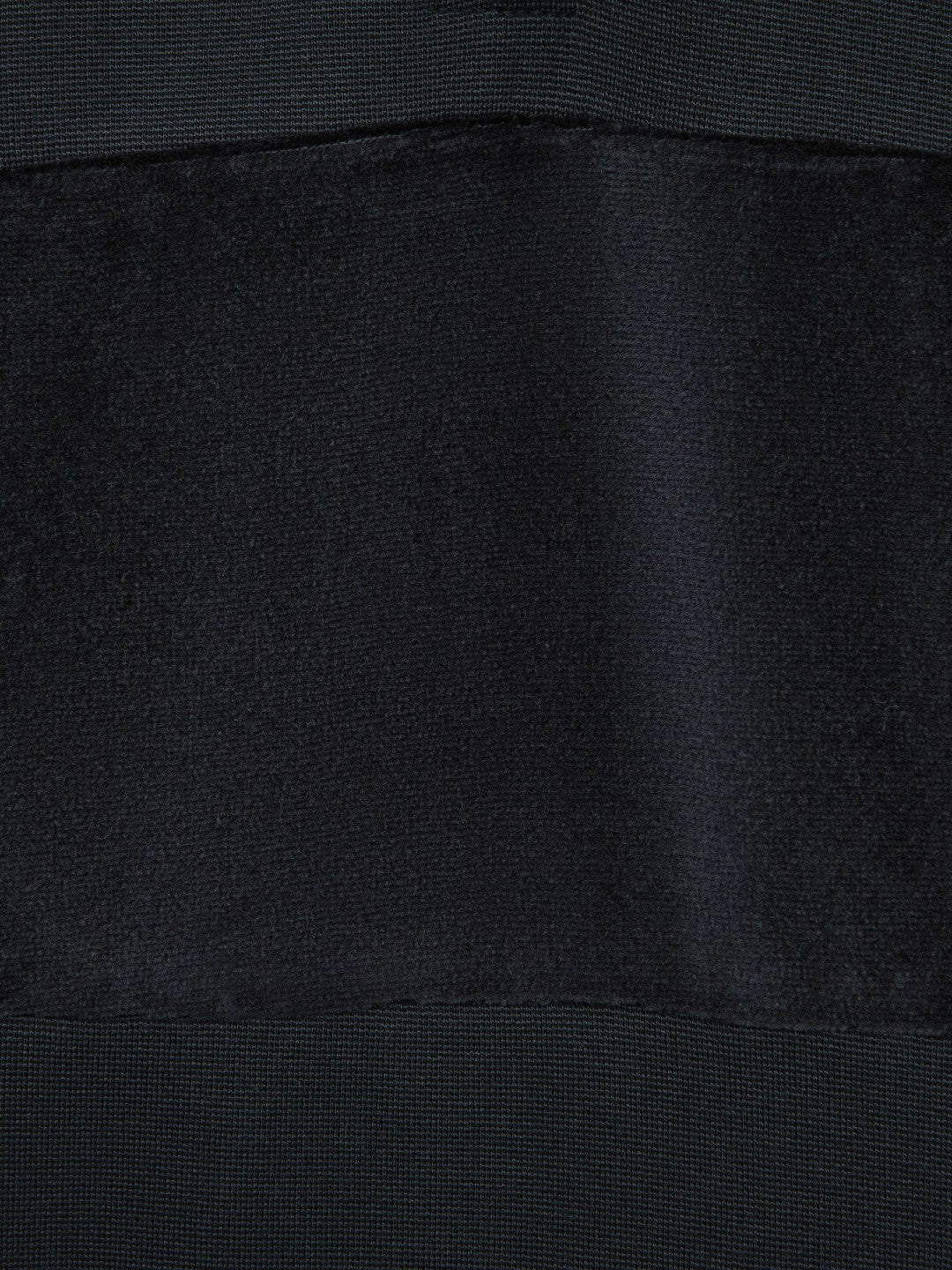 Reiss | 9-13 yrs Slim Fit Half-Zip Funnel Neck Velour Sweatshirt in Navy