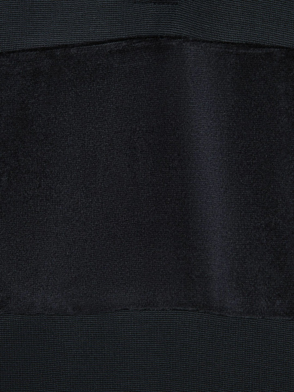 Reiss | 9-13 yrs Slim Fit Half-Zip Funnel Neck Velour Sweatshirt in Navy