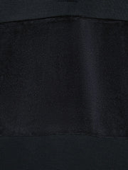 Reiss | 9-13 yrs Slim Fit Half-Zip Funnel Neck Velour Sweatshirt in Navy