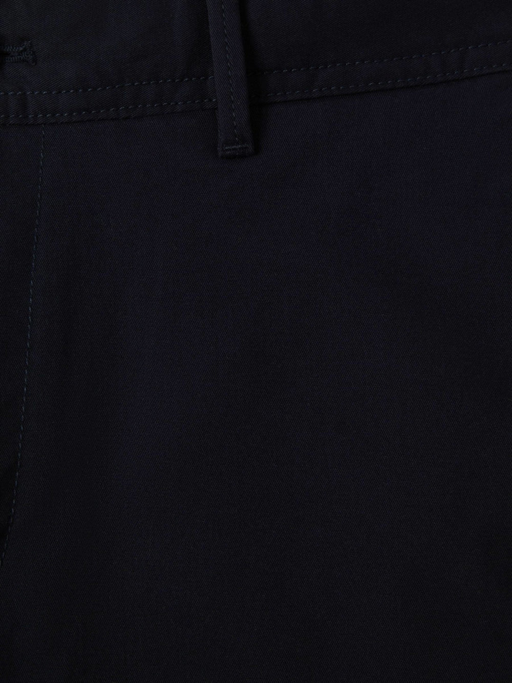 Reiss | Slim Fit Washed Cotton Blend Chinos in Navy