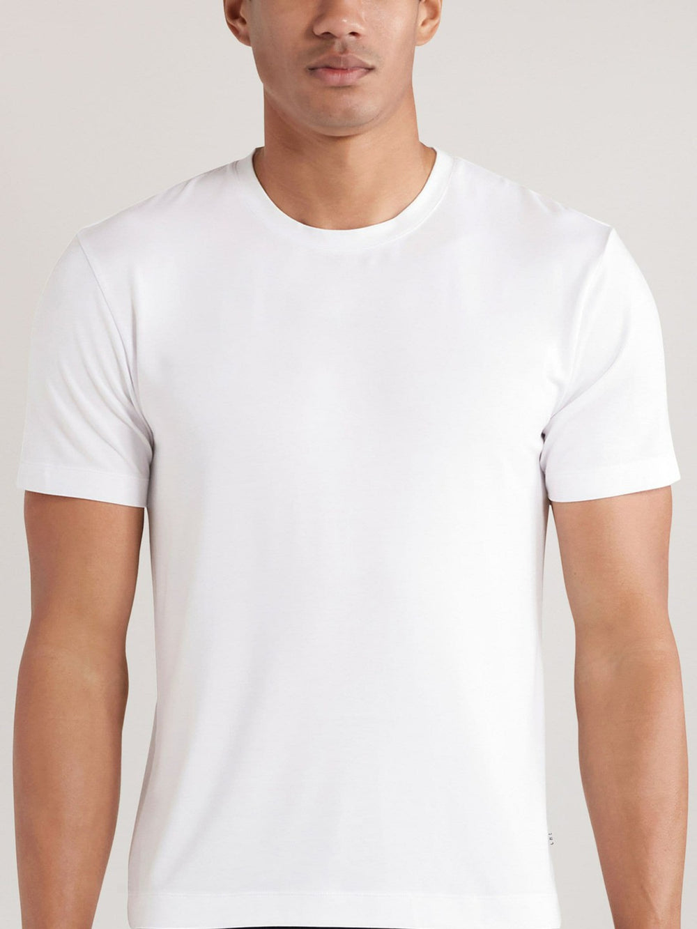 Reiss | CHÉ Studios Crew Neck T-Shirt with TENCEL™ Fibers in White