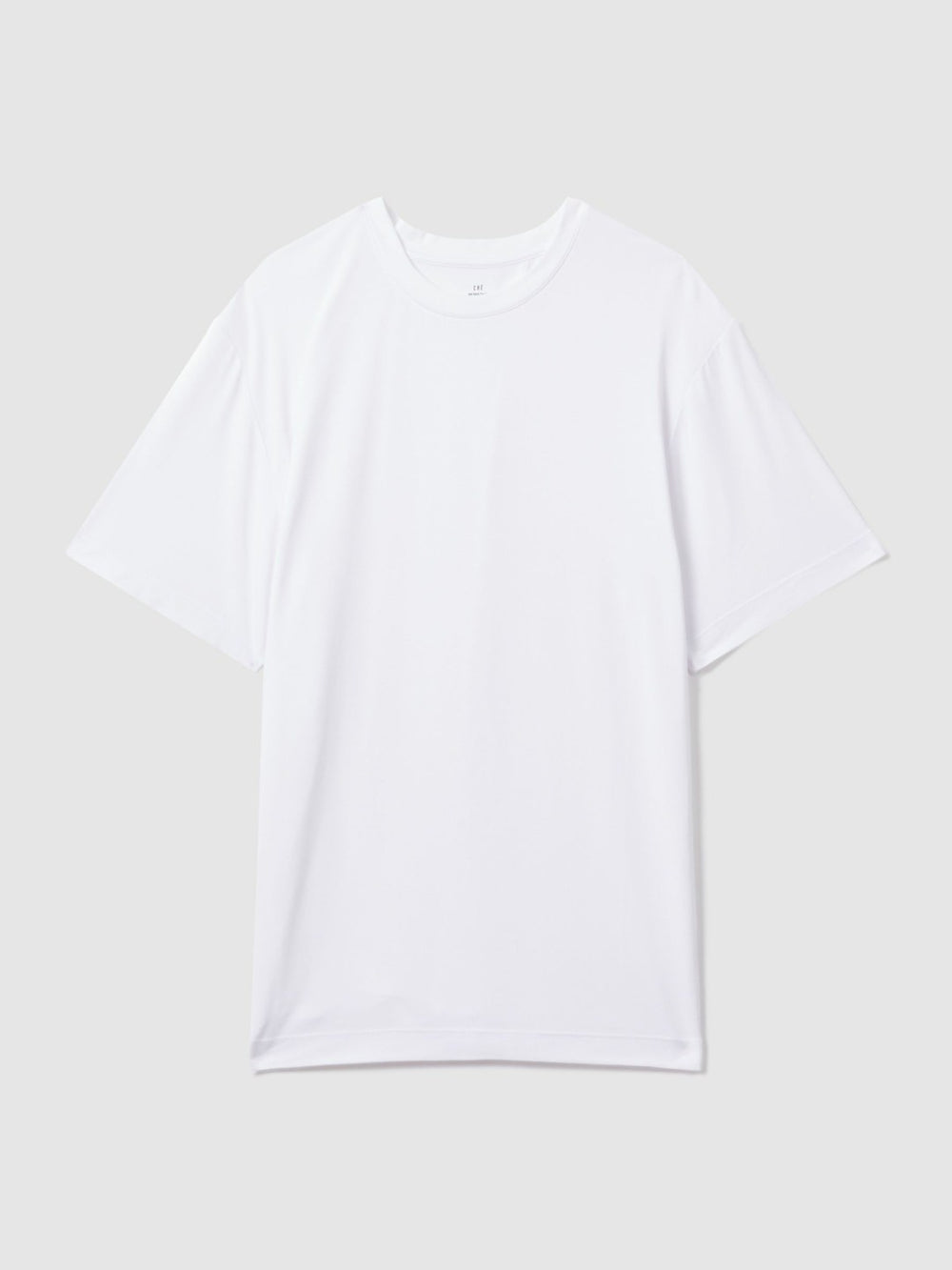 Reiss | CHÉ Studios Crew Neck T-Shirt with TENCEL™ Fibers in White
