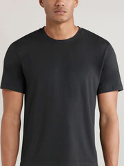 Reiss | CHÉ Studios Crew Neck T-Shirt with TENCEL™ Fibers in Black