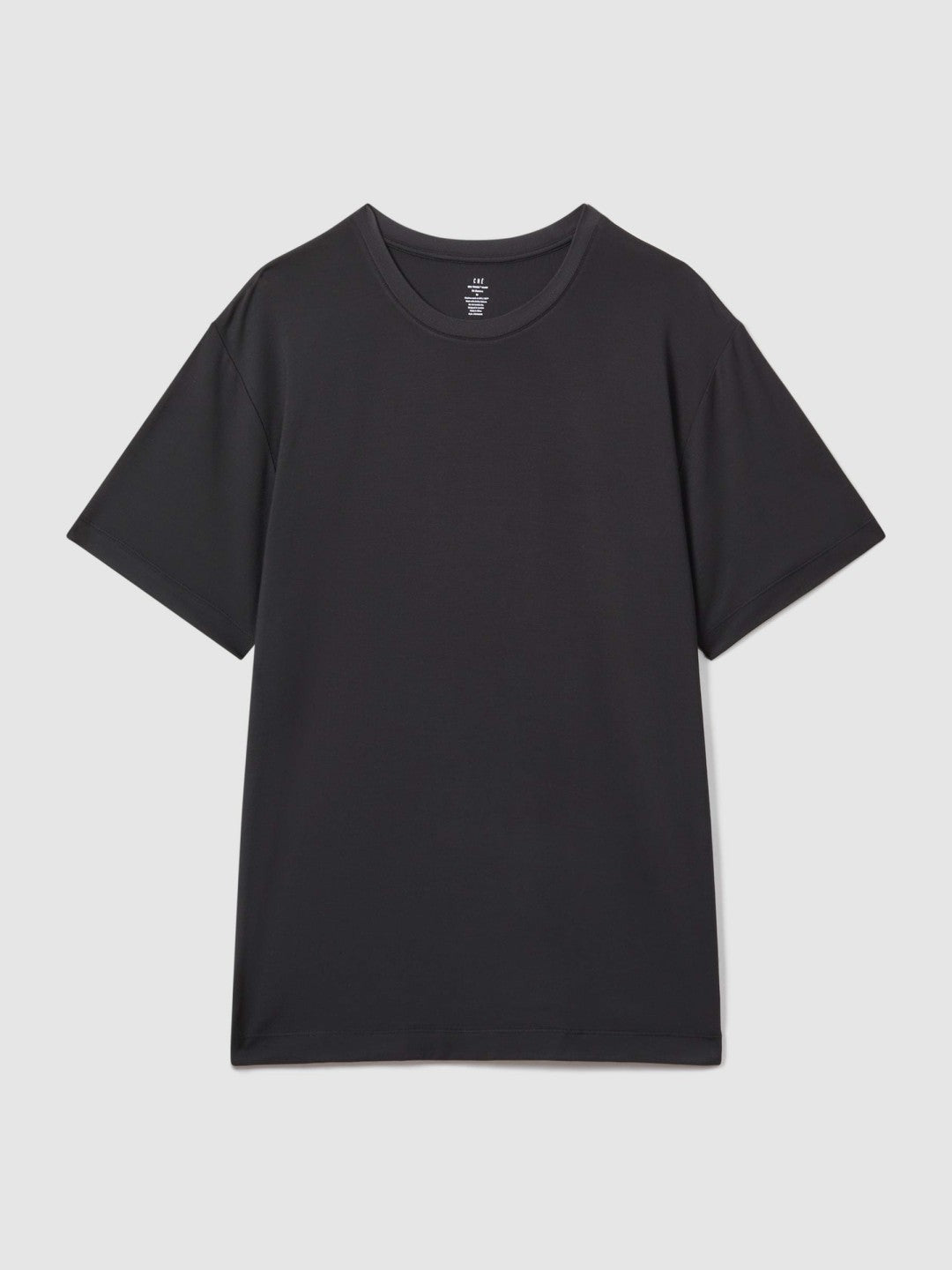 Reiss | CHÉ Studios Crew Neck T-Shirt with TENCEL™ Fibers in Black