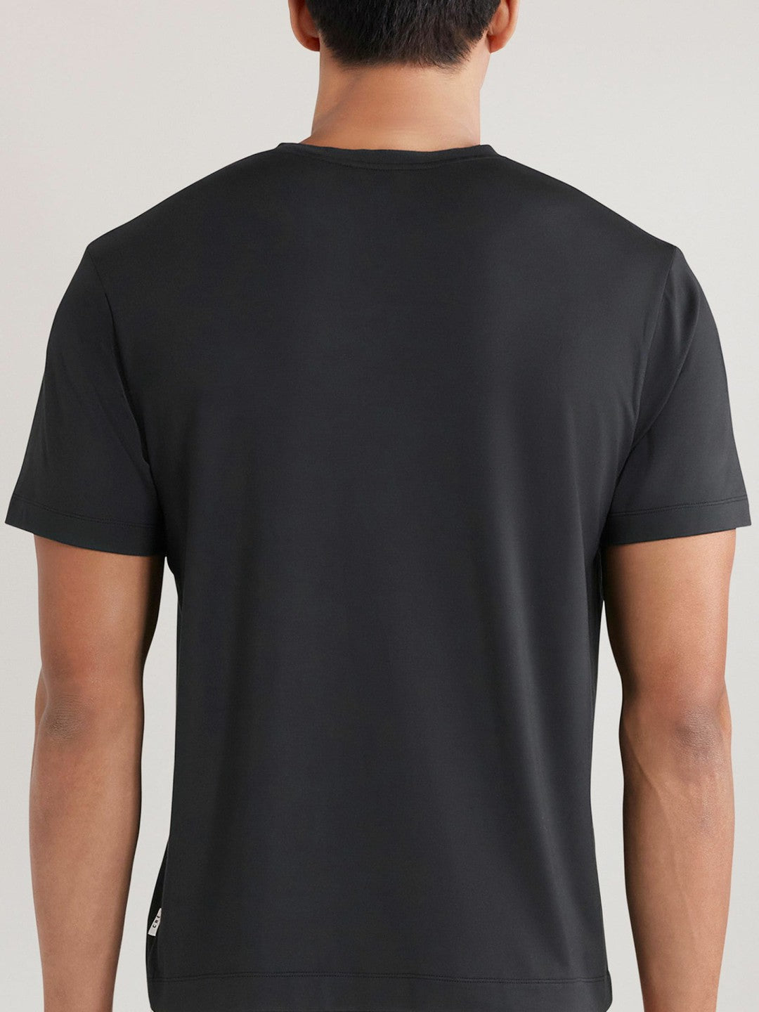 Reiss | CHÉ Studios Crew Neck T-Shirt with TENCEL™ Fibers in Black