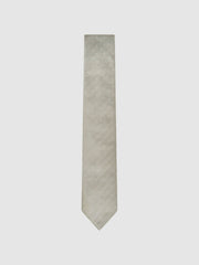 Reiss | Polka Dot Silk Tie in Champagne