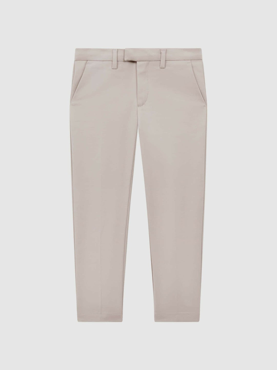 Reiss | 9-14 yrs Slim Fit Tapered Chinos in Stone