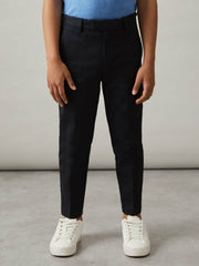 Reiss | 9-13 yrs Slim Fit Tapered Chinos in Navy