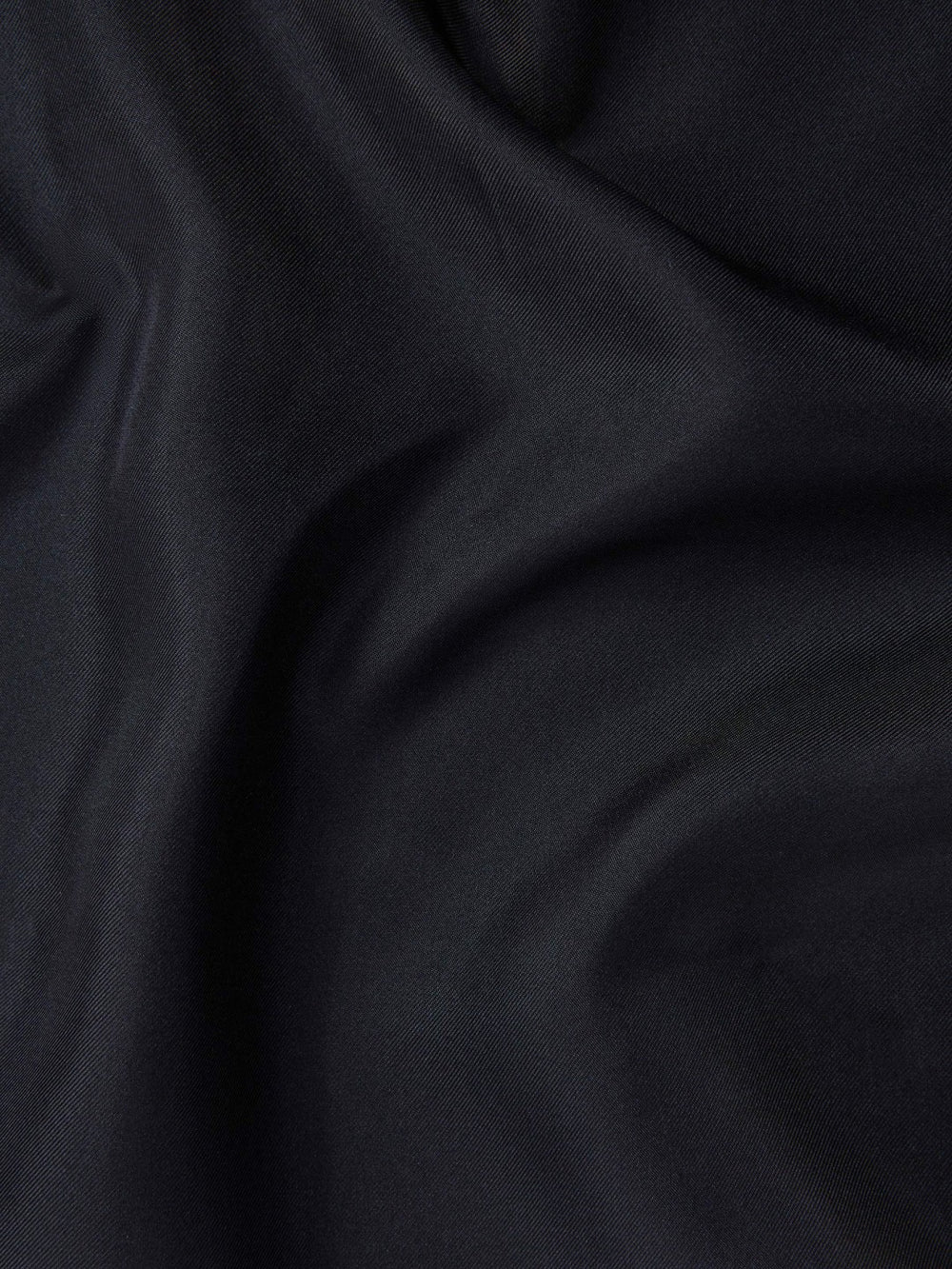 Reiss | Plain Silk Pocket Square in Navy