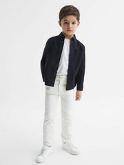 Reiss | Junior Button Down Oxford Shirt in Navy