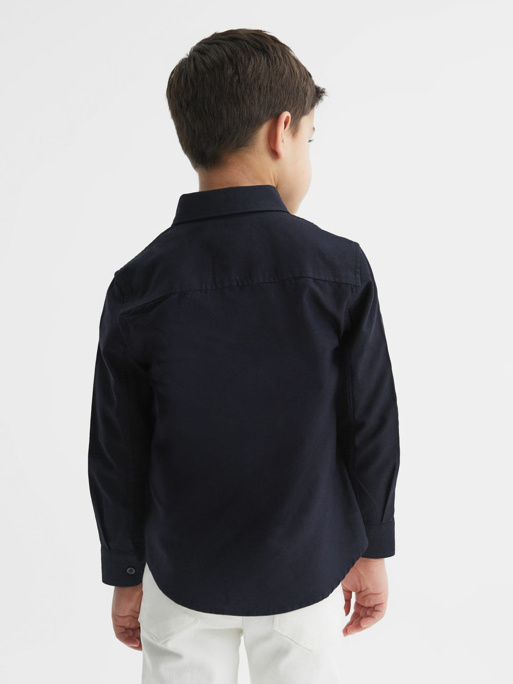 Reiss | Junior Button Down Oxford Shirt in Navy