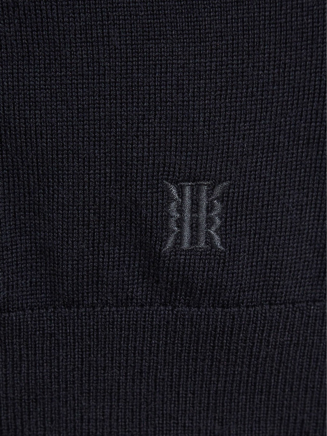 Reiss | 4-9 yrs Merino Wool Zip-Neck Jumper in Navy