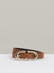 Reiss | Horseshoe Belt in Tan