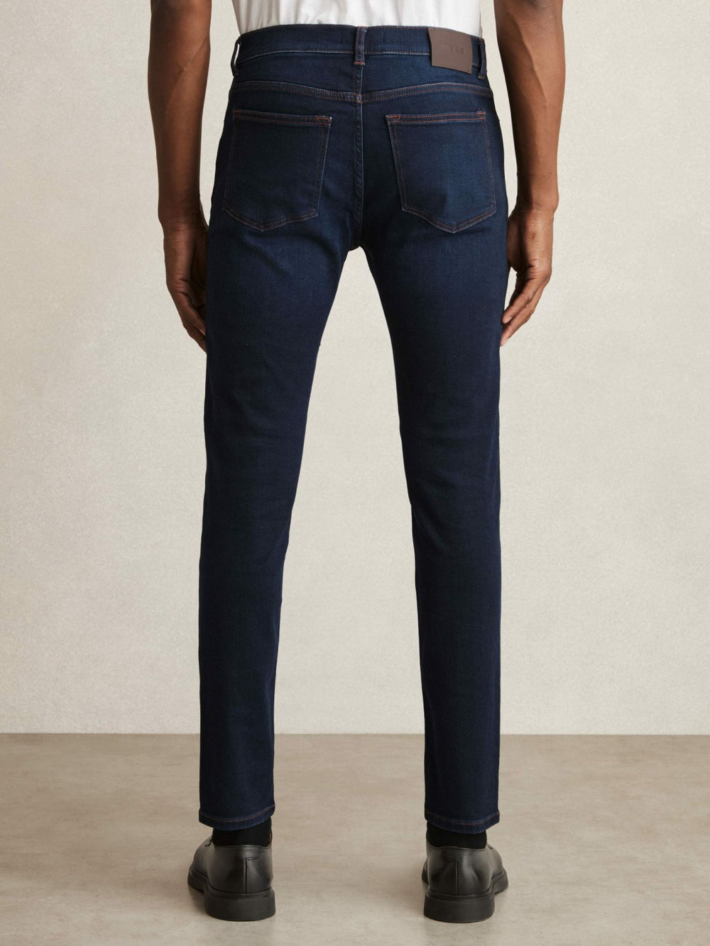 Reiss | Skinny-Fit Jeans in Washed Dark Indigo