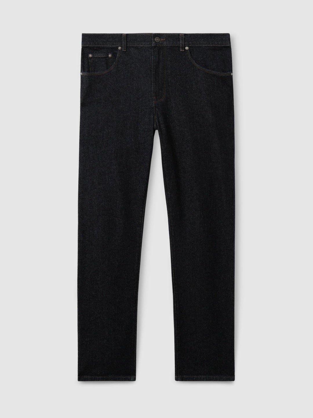 Reiss | Straight-Leg Jeans in Raw Indigo