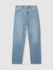 Reiss | Loose-Fit Jeans in Light Blue Wash