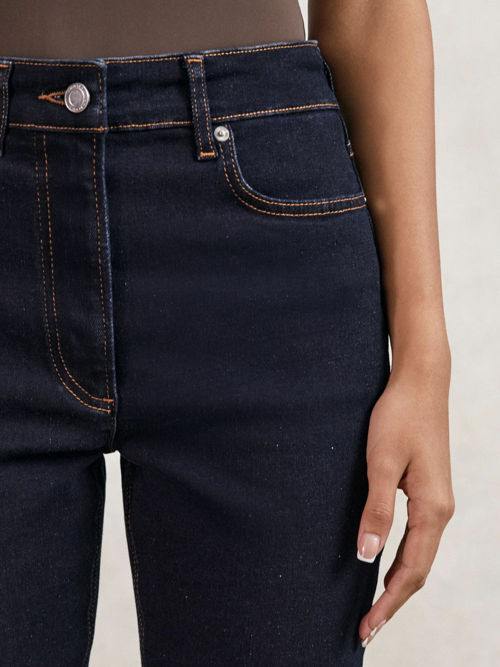 Reiss | Petite Skinny Jeans in Dark Blue