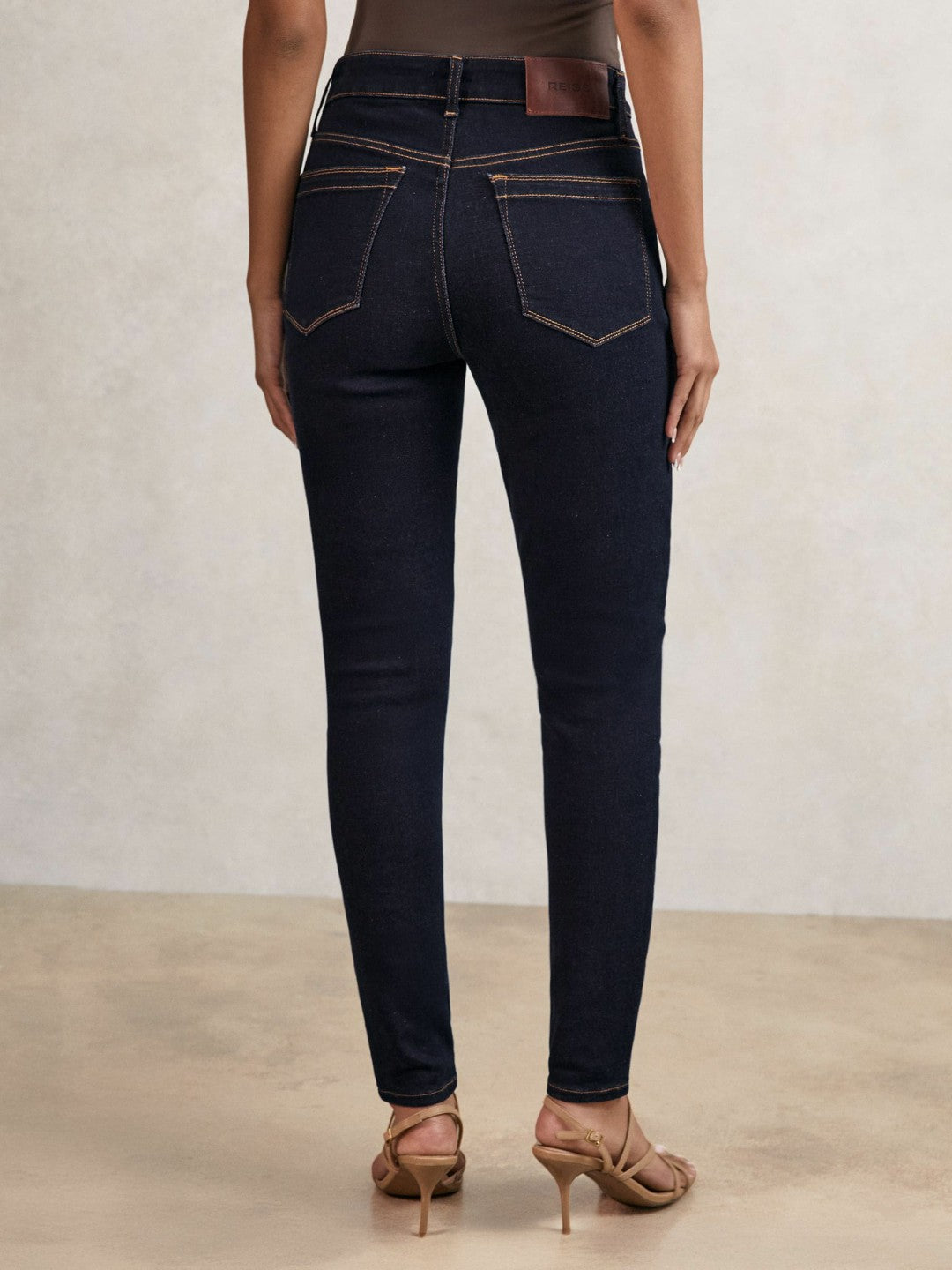 Reiss | Petite Skinny Jeans in Dark Blue