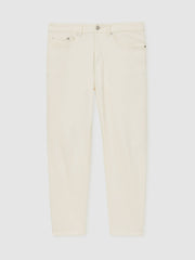 Reiss | Relaxed-Fit Cropped Jeans in White