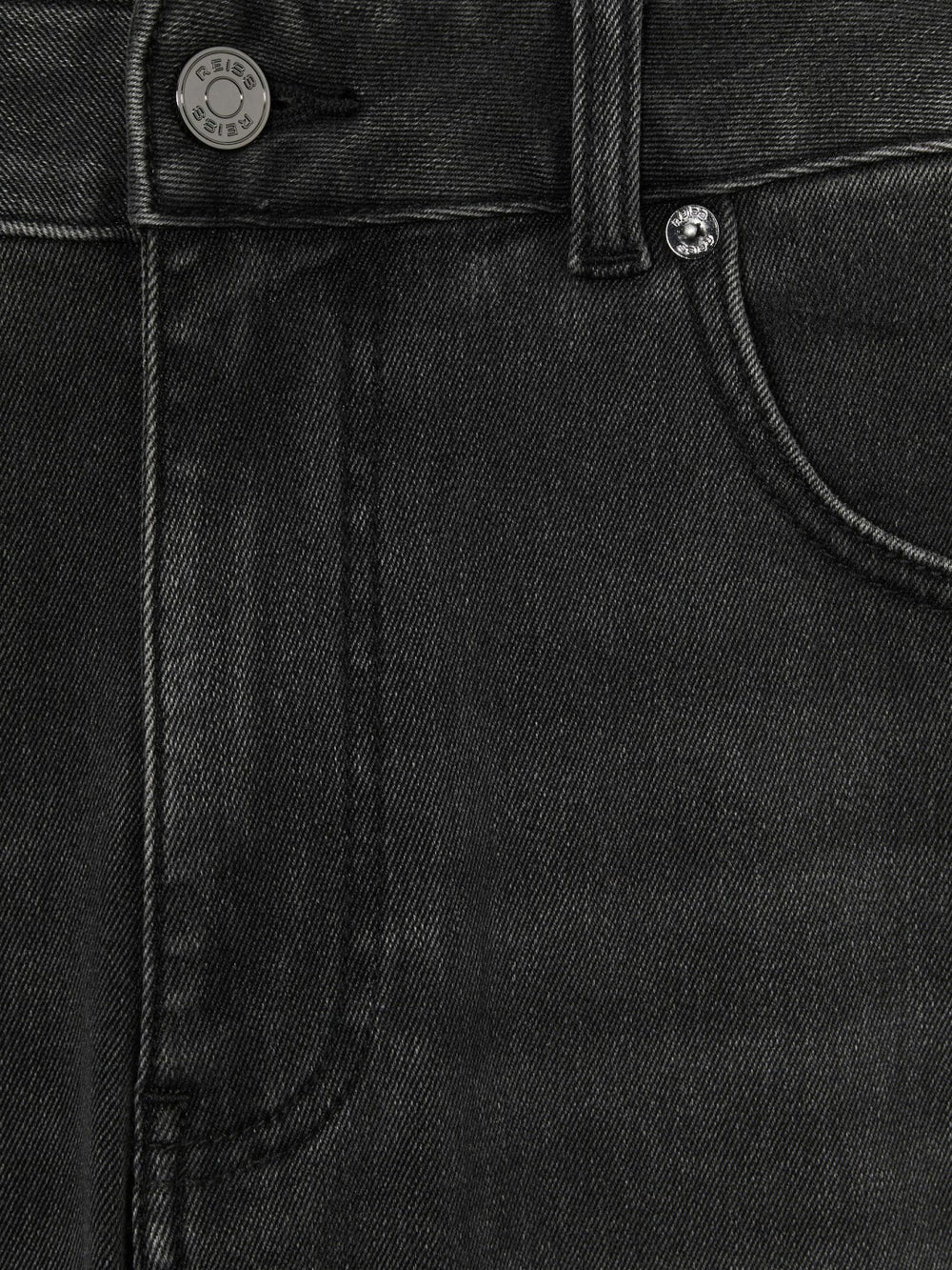 Reiss | Tapered Slim-Fit Jeans in Washed Black