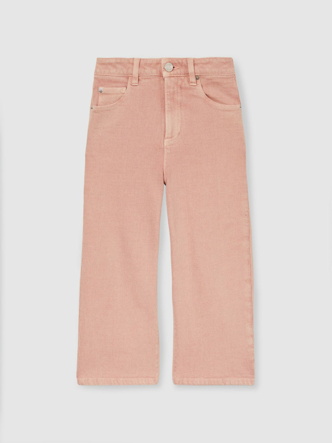 Reiss | 13-14 yrs Wide-Leg Jeans in Pink