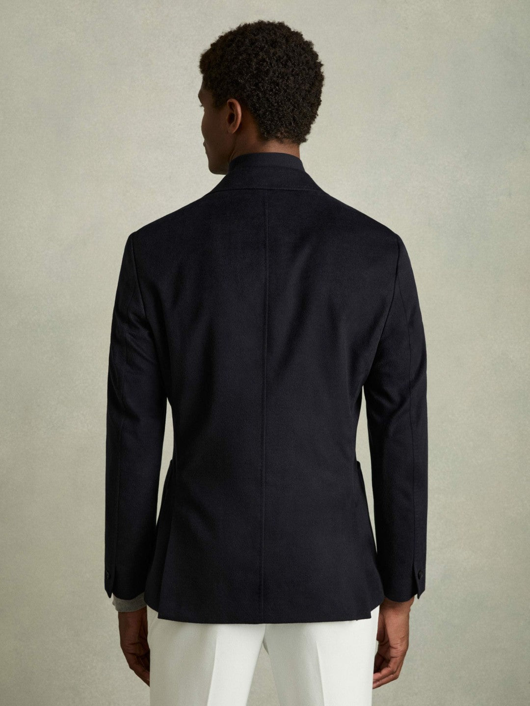 Reiss | Single-Breasted Blazer With Gilet Insert Regular-Fit in Navy