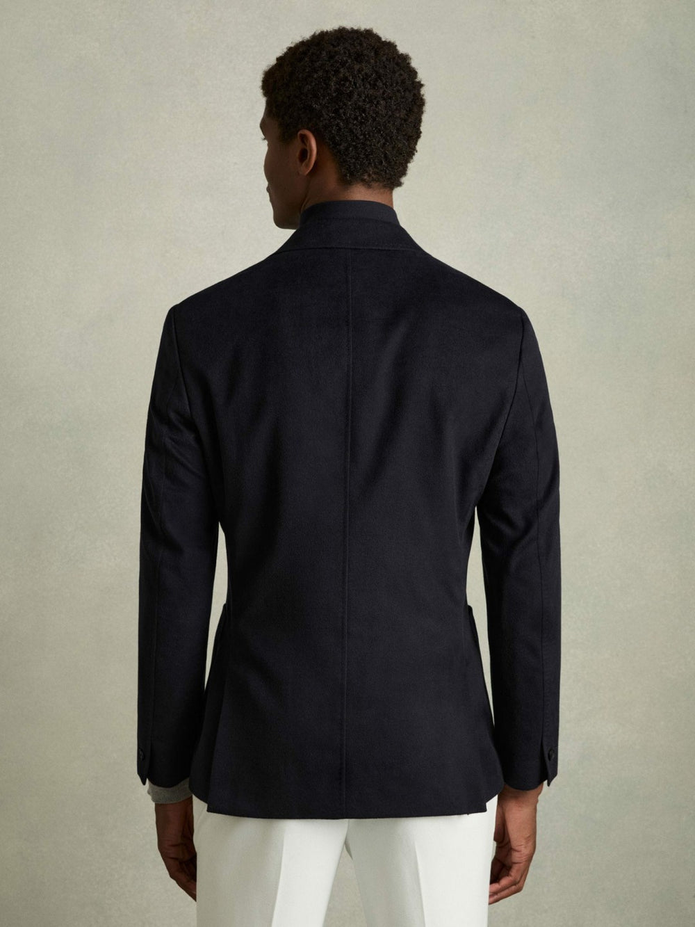 Reiss | Single-Breasted Blazer With Gilet Insert Regular-Fit in Navy