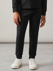 Reiss | 3-9 yrs Relaxed Drawstring Joggers in Black