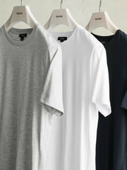 Reiss | Cotton-Jersey Crew-Neck T-shirts 3 Pack in Multi