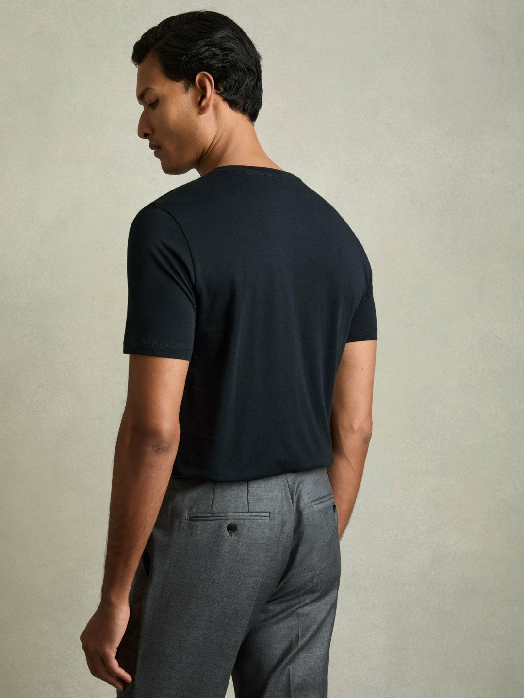Reiss | Cotton-Jersey Crew-Neck T-shirts 3 Pack in Multi