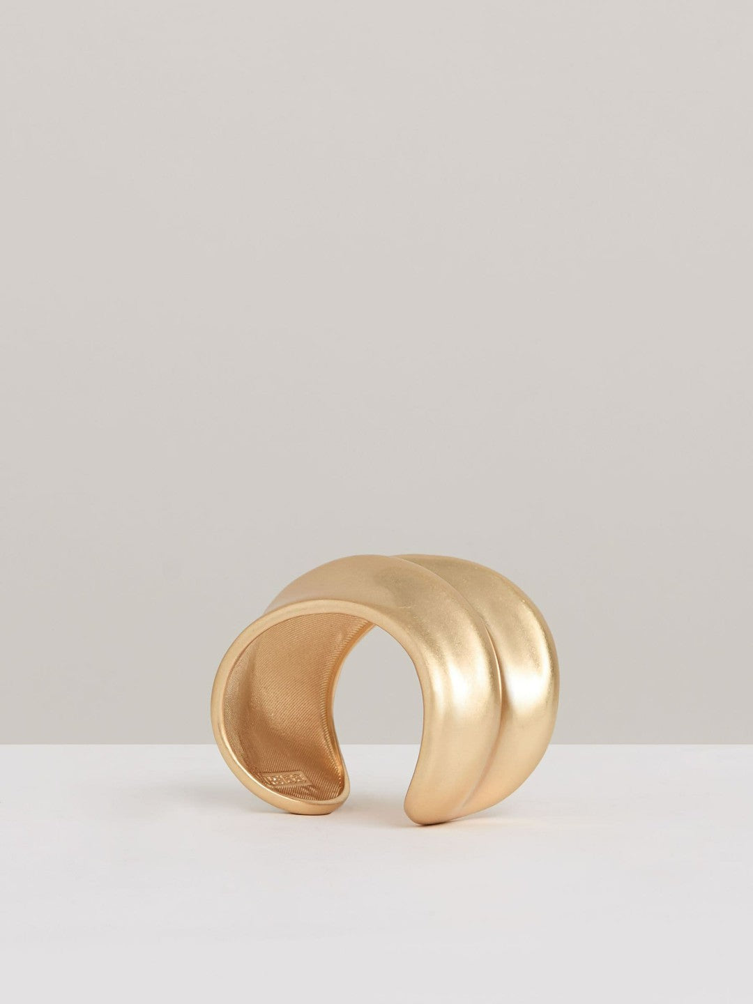 Reiss | Sculptural Cuff in Gold Tone