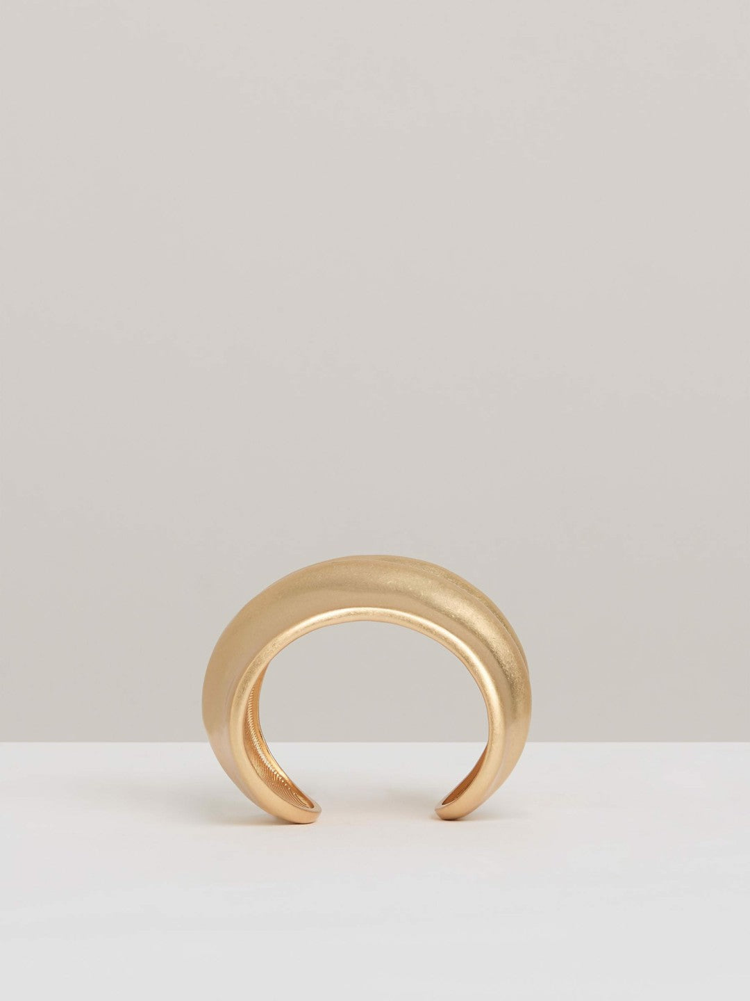 Reiss | Sculptural Cuff in Gold Tone