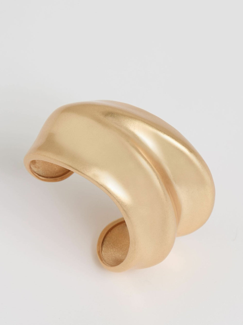 Reiss | Sculptural Cuff in Gold Tone