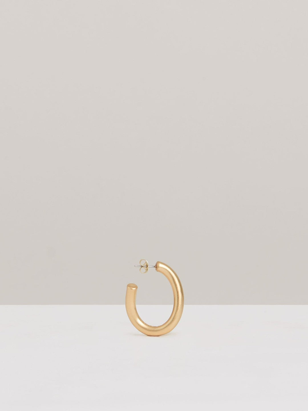Reiss | Wave Hoop Earrings in Gold Tone