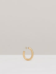 Reiss | Wave Hoop Earrings in Gold Tone