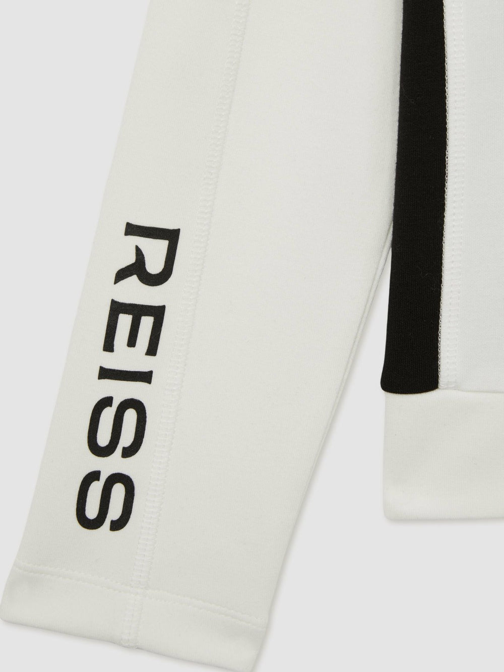Reiss | 13-14 yrs Funnel-Neck Base-Layer Top in White/Black