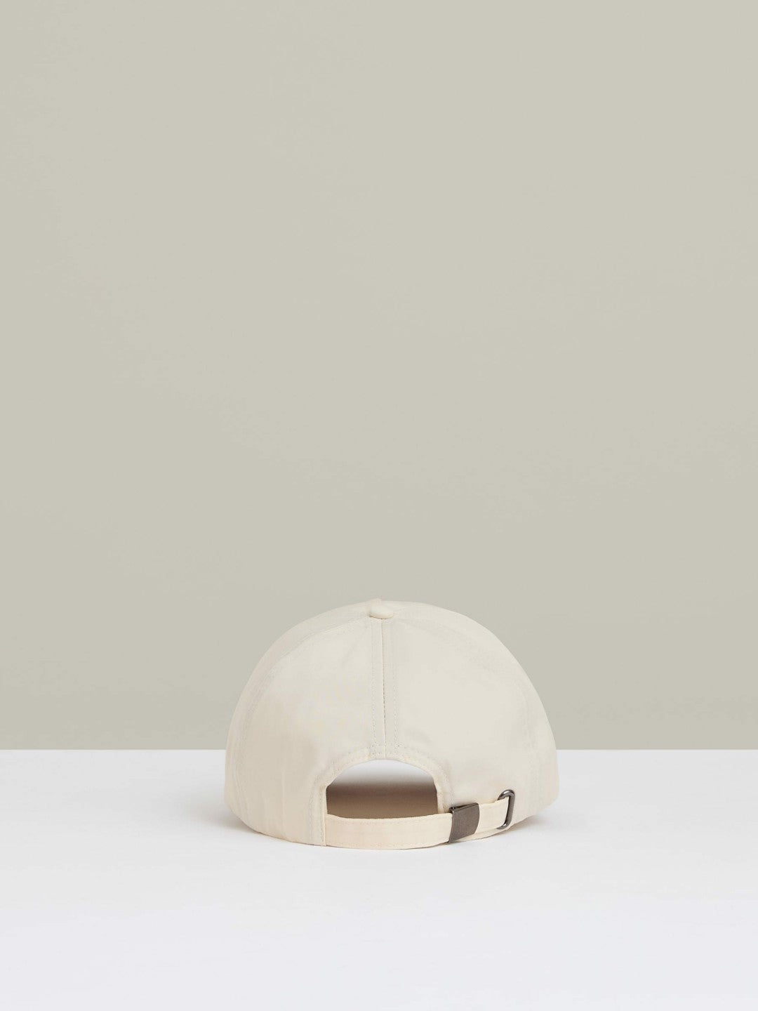 Reiss | Logo Lettering Baseball Cap in Ecru