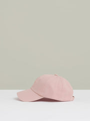 Reiss | Cotton Logo-Embroidered Baseball Cap in Washed Pink