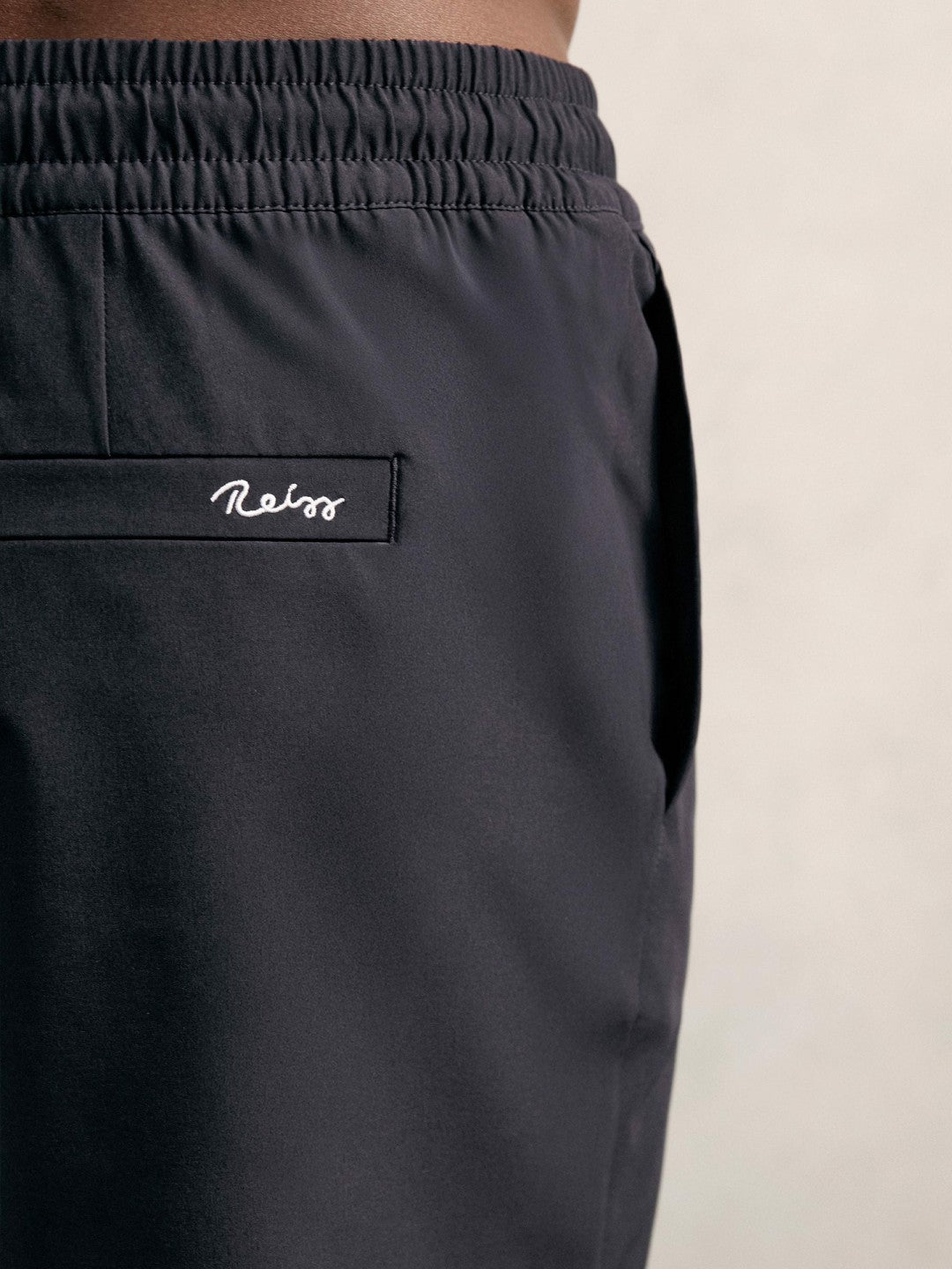 Reiss | Drawstring Swim Shorts in Navy