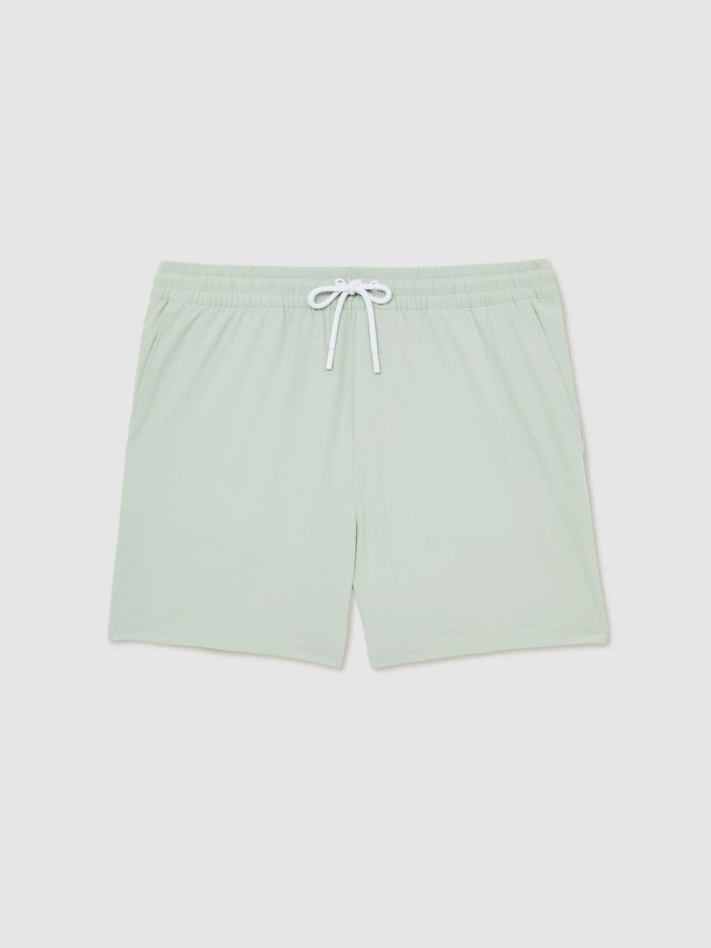 Reiss | Drawstring Swim Shorts in Mint Green
