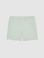 Reiss | Drawstring Swim Shorts in Mint Green