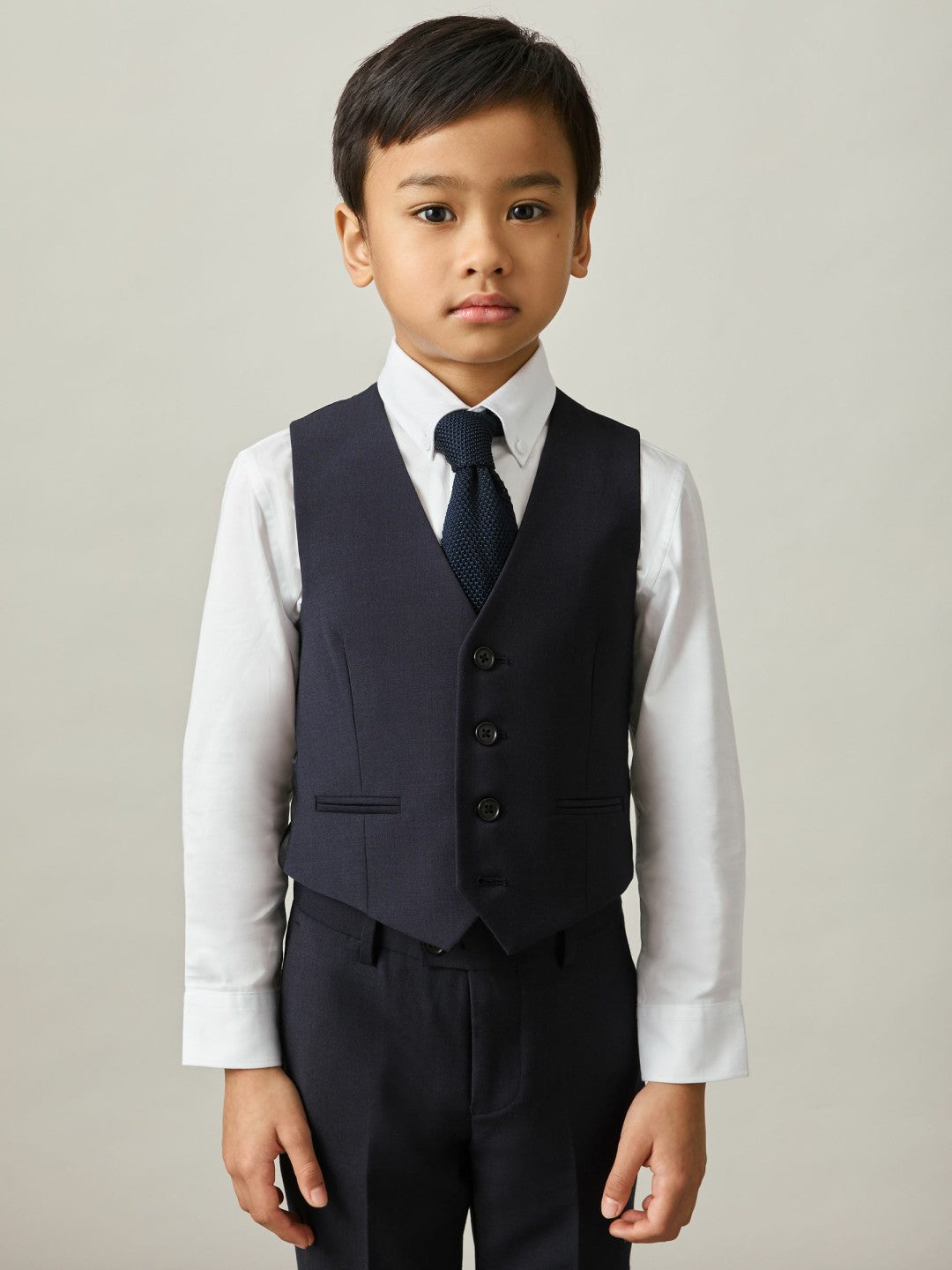 Reiss | 3-9 yrs Modern Fit Waistcoat in Navy