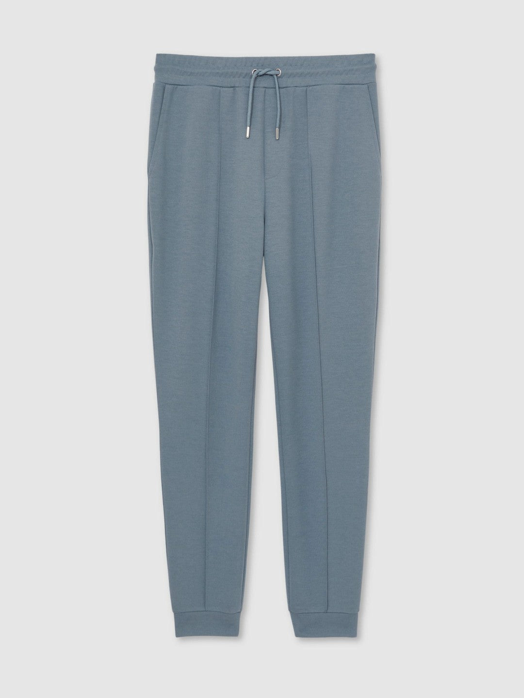 Reiss | Drawstring Jersey Joggers in Airforce Blue