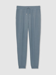 Reiss | Drawstring Jersey Joggers in Airforce Blue
