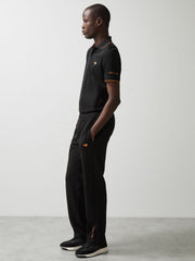 Reiss | McLaren F1 Team Cotton Polo Shirt in Black