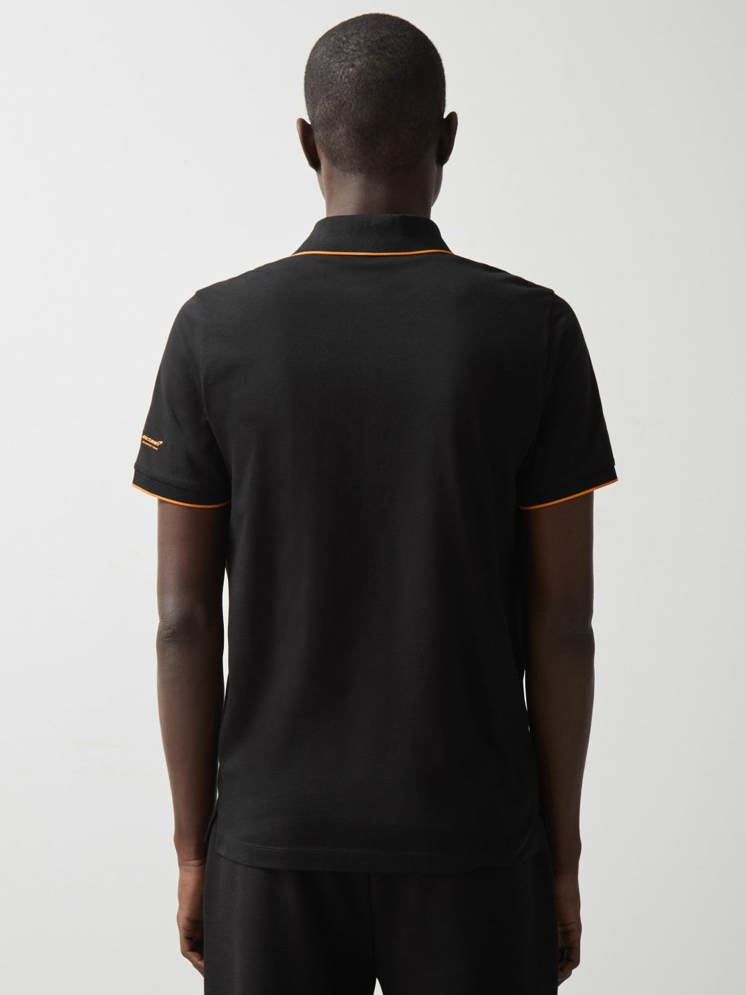 Reiss | McLaren F1 Team Cotton Polo Shirt in Black