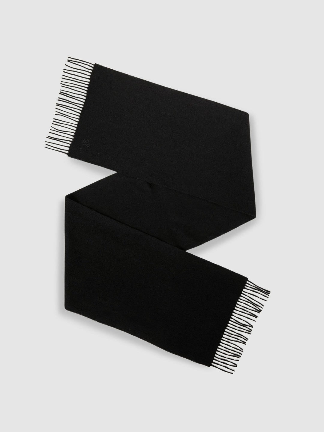 Reiss | Wool and Cashmere Scarf in Black